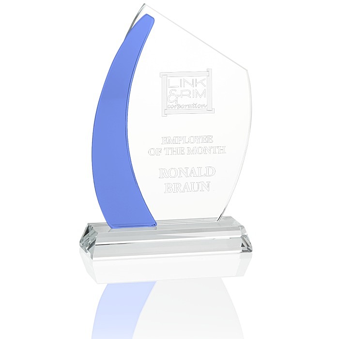 Custom Admiral Starfire Award - 7 inches