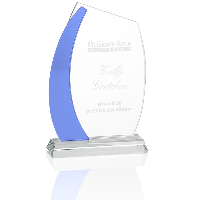 Custom Admiral Starfire Award - 8 inches