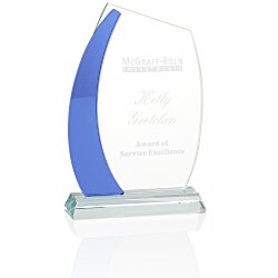 Custom Admiral Starfire Award - 8 inches