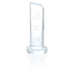 Custom Dignify Crystal Award - 10