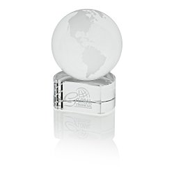 Custom Crystal World Award - 3