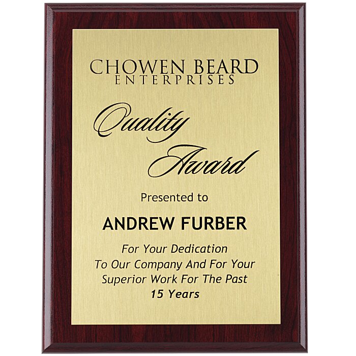 Custom Juno Wood Plaque - 12 inches