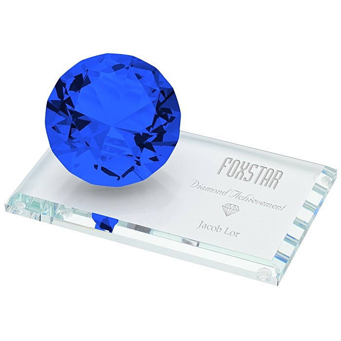 Custom Gemstone Desktop Award