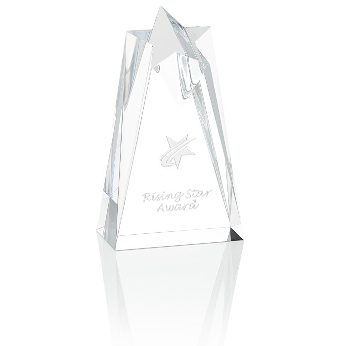 Custom Bright Star Acrylic Award - 6 inches
