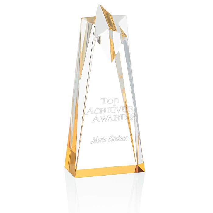 Custom Bright Star Acrylic Award - 8 inches