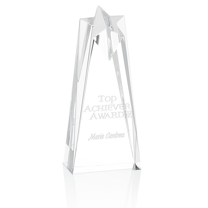 Custom Bright Star Acrylic Award - 8 inches