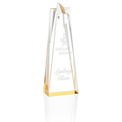 Custom Bright Star Acrylic Award - 10 inches