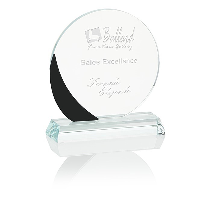 Custom Excel Starfire Award - 5 inches