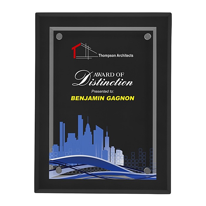Custom Celebration Wood Plaque - 9 inches