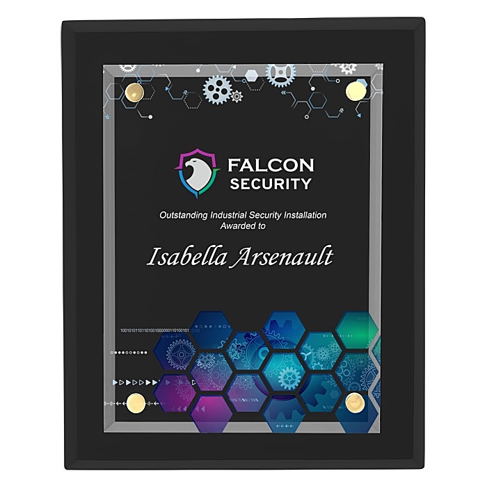 Custom Celebration Wood Plaque - 10 inches