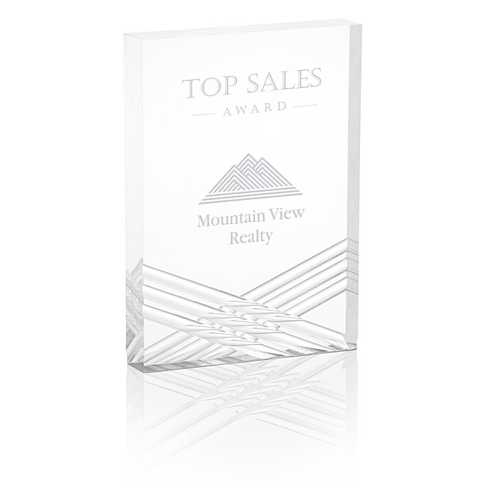 Custom Chestham Acrylic Award - 7 inches