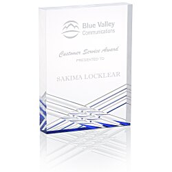 Custom Chestham Acrylic Award - 8 inches