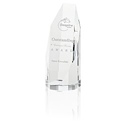 Custom Barrhaven Crystal Award - 6 inches