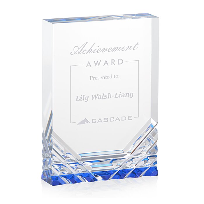 Custom Splendor Acrylic Award - 5 inches