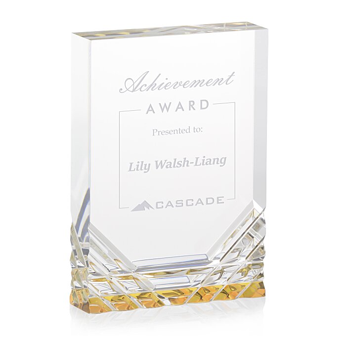 Custom Splendor Acrylic Award - 5 inches
