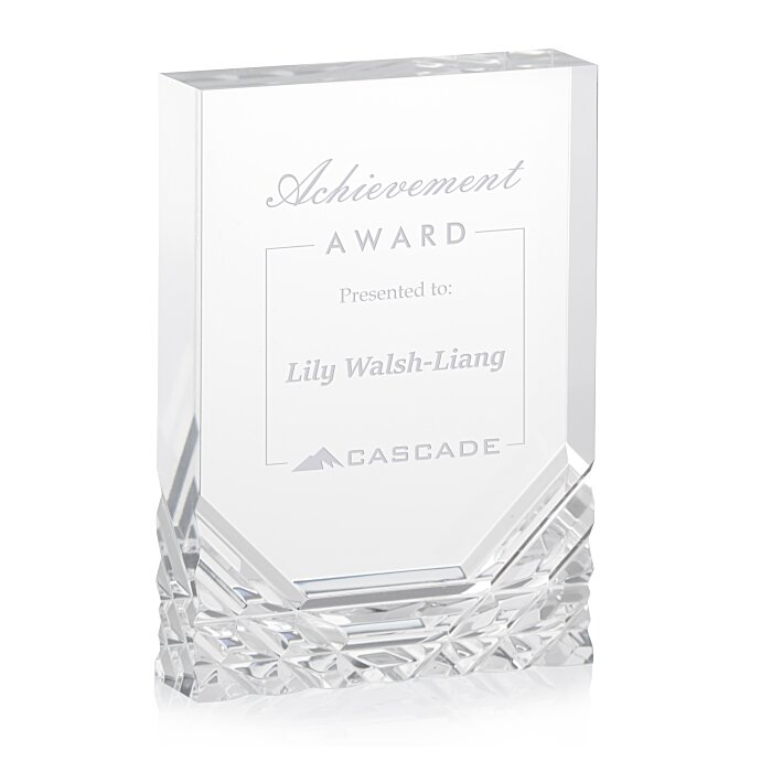 Custom Splendor Acrylic Award - 5 inches