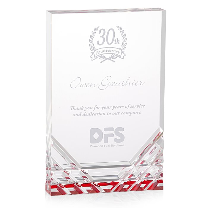 Custom Splendor Acrylic Award - 7 inches