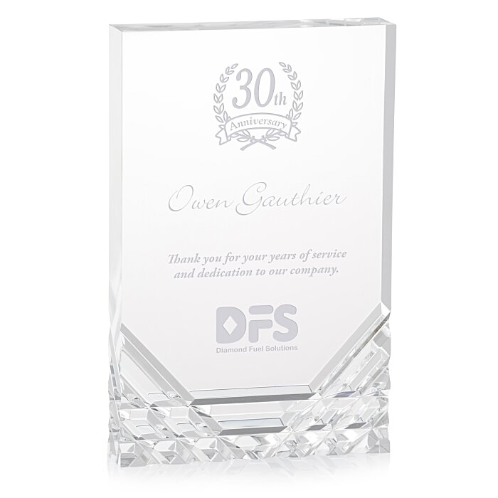 Custom Splendor Acrylic Award - 7 inches