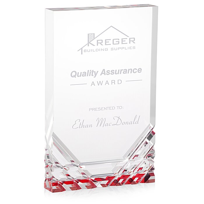Custom Splendor Acrylic Award - 8 inches