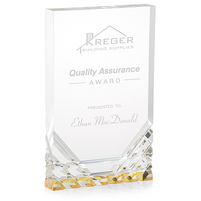 Custom Splendor Acrylic Award - 8 inches