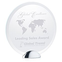 Custom Merveille Starfire Award - 8 inches