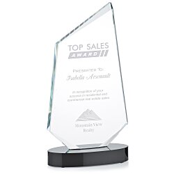 Custom Transcendence Starfire Award - 9 inches