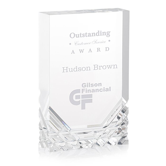 Custom Splendor Acrylic Award - 6 inches