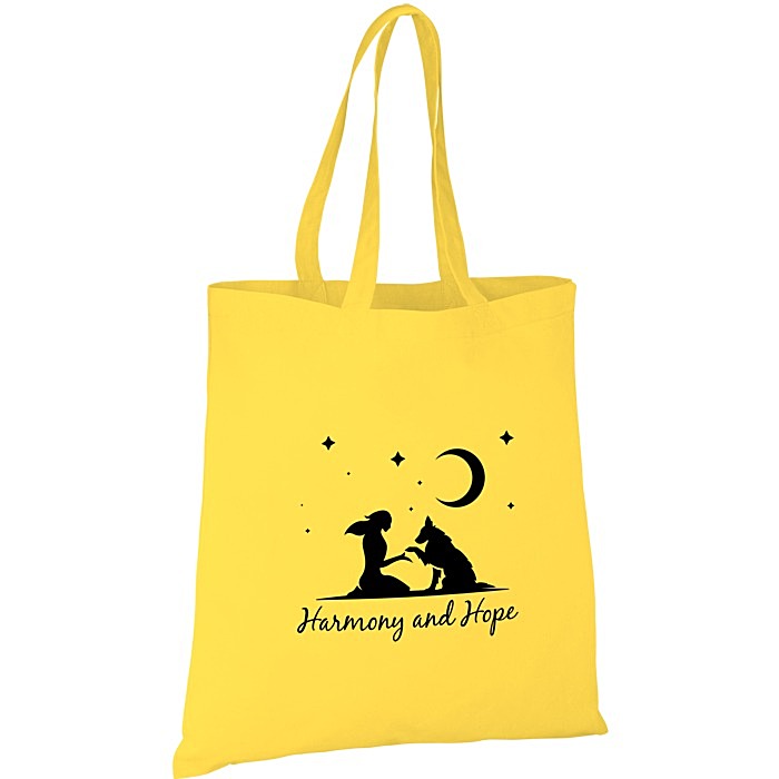 Custom Budget Cotton Tote - Colours