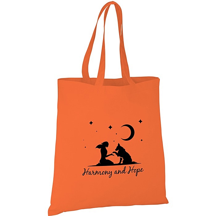 Custom Budget Cotton Tote - Colours