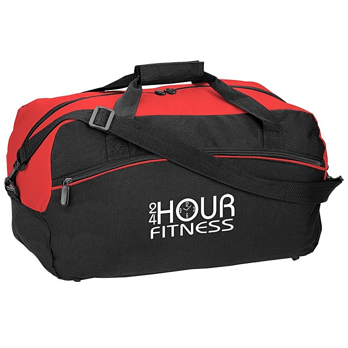 Custom Two-Tone Sports Bag