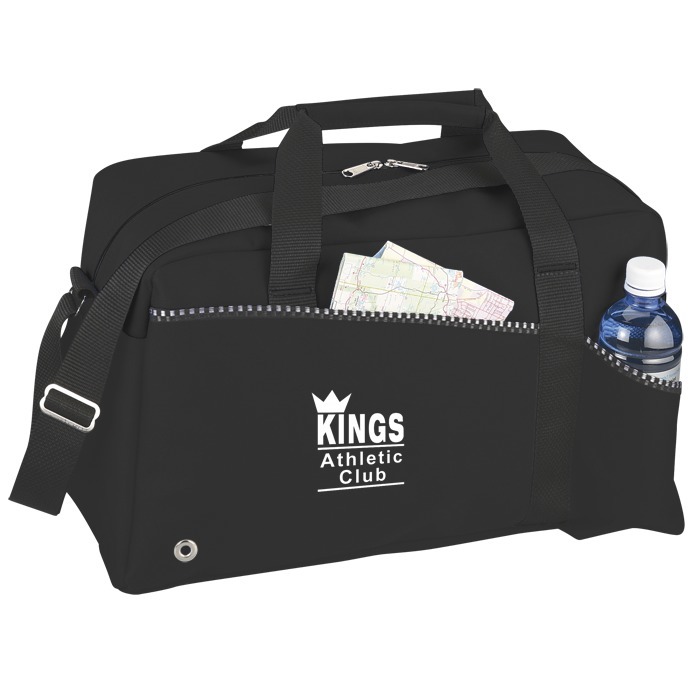 Custom Two-Tone Duffel Bag