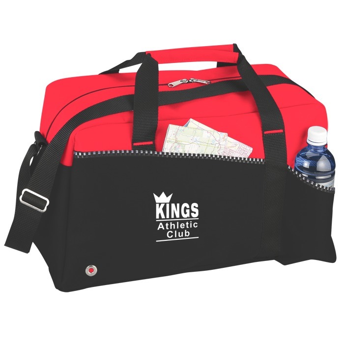 Custom Two-Tone Duffel Bag