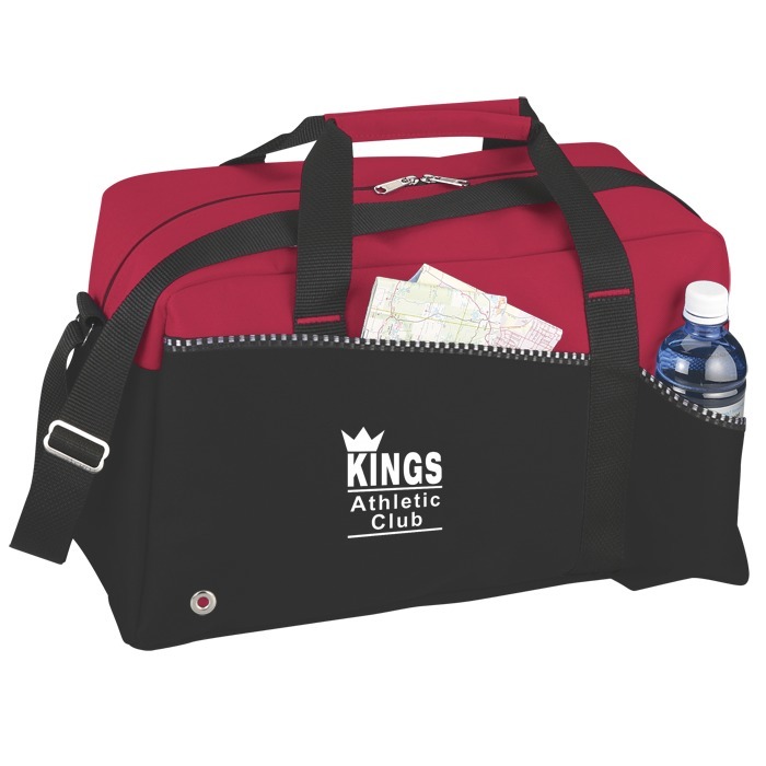 Custom Two-Tone Duffel Bag