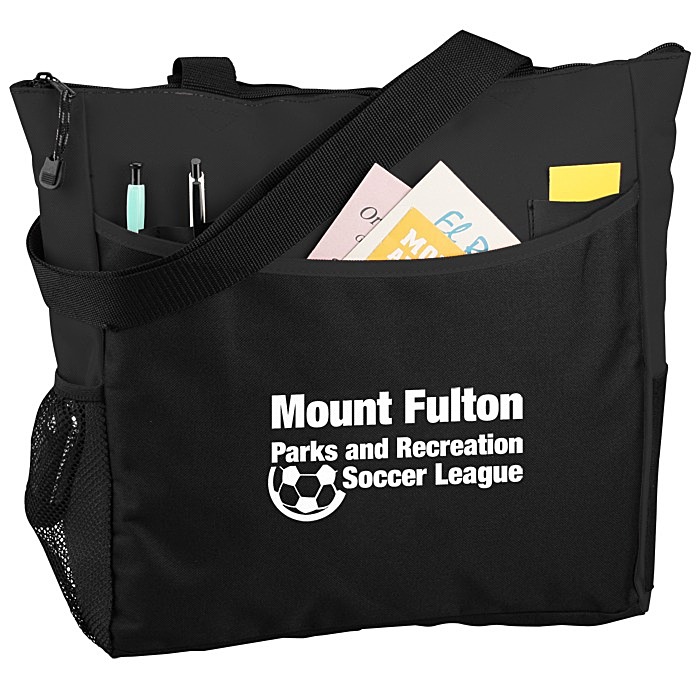 Custom Two-Tone Tote Bag