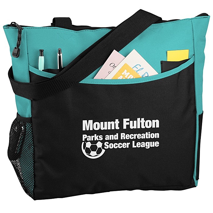 Custom Two-Tone Tote Bag
