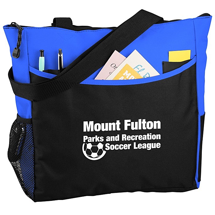 Custom Two-Tone Tote Bag