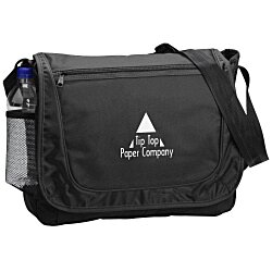 Custom Contrast Messenger Bag