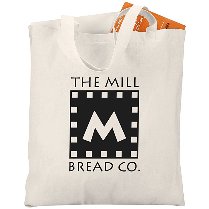 Custom Organic Cotton Convention Tote