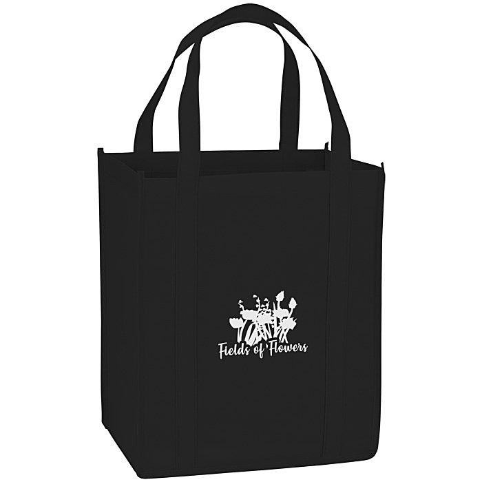 Custom Reusable Grocery Bag - 13 inches x 12 inches