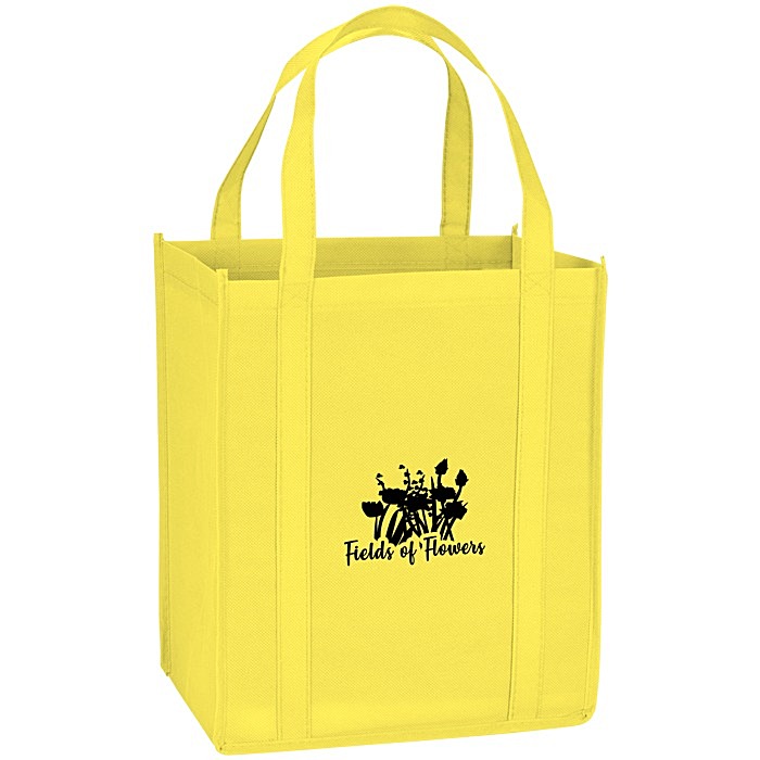 Custom Reusable Grocery Bag - 13 inches x 12 inches