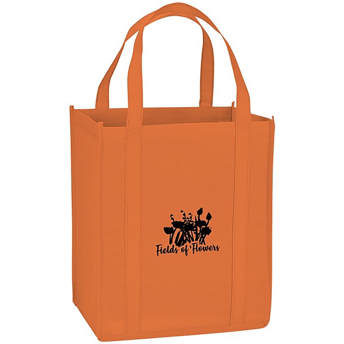 Custom Reusable Grocery Bag - 13 inches x 12 inches