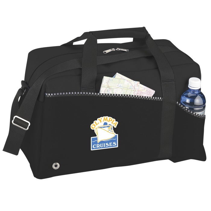 Custom Two-Tone Duffel Bag - Full Colour