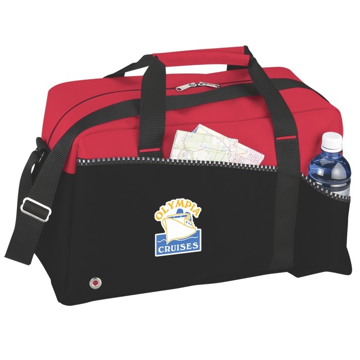 Custom Two-Tone Duffel Bag - Full Colour