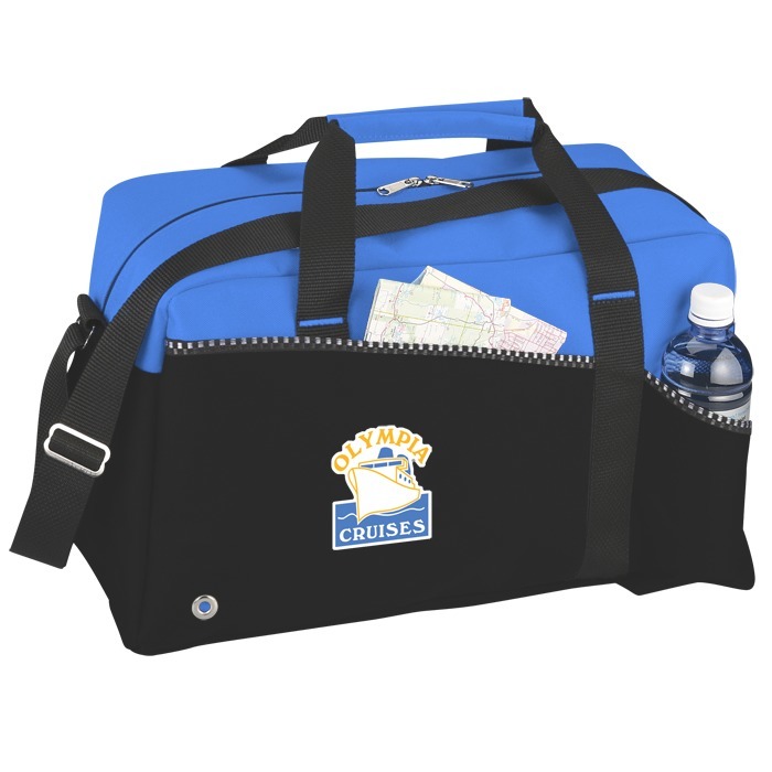 Custom Two-Tone Duffel Bag - Full Colour