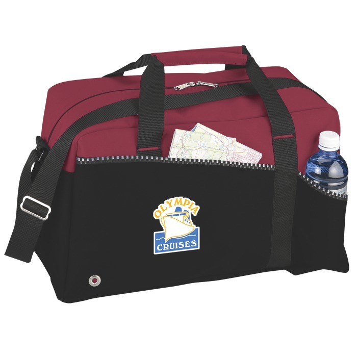 Custom Two-Tone Duffel Bag - Full Colour