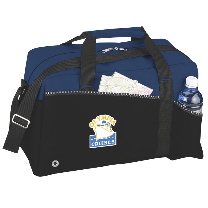 Custom Two-Tone Duffel Bag - Full Colour