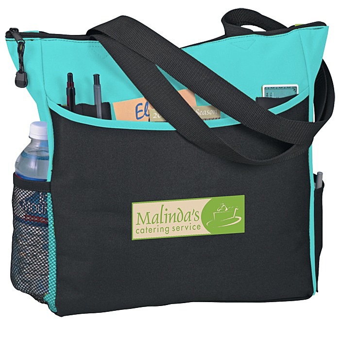 Custom Two-Tone Tote Bag - Full Colour