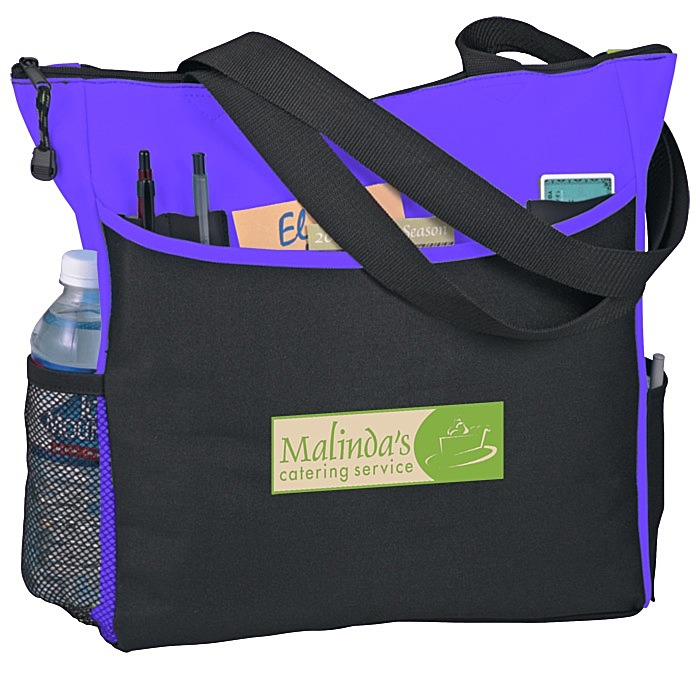 Custom Two-Tone Tote Bag - Full Colour