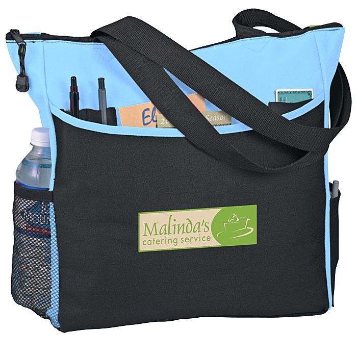 Custom Two-Tone Tote Bag - Full Colour