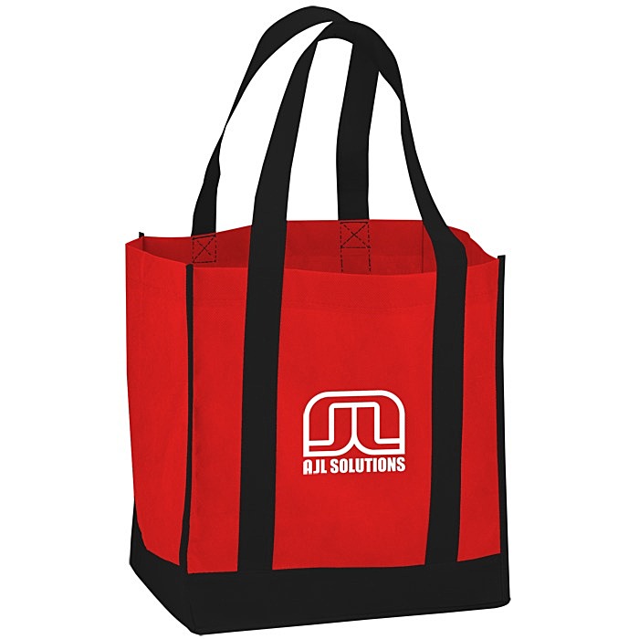 Custom Two Tone Shopper Tote